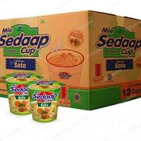 Gambar Mie Sedaap instant cup rasa SOTO 81gr ( 1 dus 12 pcs ) dari Babyworld Store Medan undefined 2 Tokopedia
