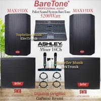Gambar Paket Sound System Hajatan/Weeding Outdoor Dll BareTone 5200Watt ORI dari TOP SELLER OLINE SHOP undefined 1 Tokopedia
