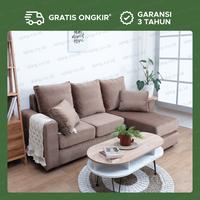 Gambar AJEG - Sofa 3 Seater Sofa Minimalis Fudo dari ajeg.co.id undefined 4 Tokopedia