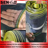 Gambar Waring Hitam Jaring ikan pagar tanaman per 50cm Keramba Tambak Saring dari sentontime undefined 1 Tokopedia