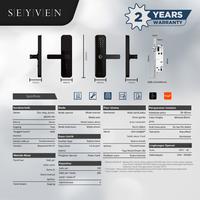 Gambar SEYVEN SMART DOOR LOCK WATERPROOF DOOR LOCK WITH APP -HD-SEYVEN - HD TUYA dari SEYVEN TANGERANG undefined 3 Tokopedia