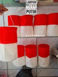 Gambar lampion merah putih kain - Putih dari SEVENSHOP BLITAR undefined 1 Tokopedia