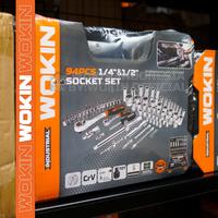 Gambar 94Pcs 1/4" & 1/2" Socket Set Wokin dari Wokin Indonesia undefined 4 Tokopedia