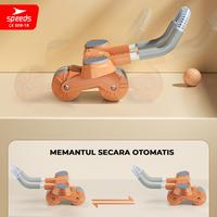 Gambar Ab Wheel Roller Plank Trainer Automatic Rebound Push Up 2in1 Speeds - 009-17 Orange dari Lbagstoremall undefined 2 Tokopedia