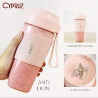 Gambar Cypruz USB Blender Portable Travel - Merah Muda dari Blessed house8 undefined 3 Tokopedia