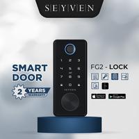Gambar SEYVEN DEADBOLT SMART DOOR LOCK / SMART LOCK DOOR PINTU KAYU BESI - dari SEYVEN TANGERANG undefined 1 Tokopedia