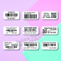 Gambar JASA CETAK LABEL HARGA 30x15mm / LABEL HARGA BARCODE BAHAN THERMAL - 20x10mm 200 Pcs dari Mutiara Label Barcode undefined 4 Tokopedia