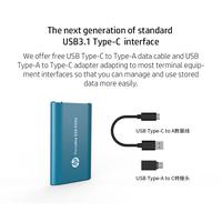 Gambar HP SSD P500 Portable SSD 250GB 500GB 1TB External SSD Type-C - 1TB, Hitam dari Finel Computer undefined 4 Tokopedia