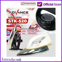 Gambar SETRIKA LISTRIK ADVANCE STK 520 Model Clasic - Murah Cepet Licin - Ungu - Putih dari Jawa Electrik undefined 1 Tokopedia