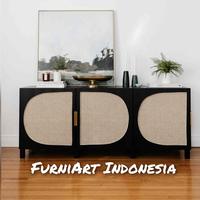 Gambar CABINET MINIMALIS - CABINET RATTAN JATI dari FurniArt Indonesia undefined 1 Tokopedia