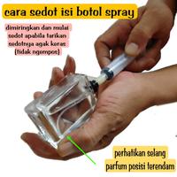 Gambar suntikan selang alat untuk isi ulang parfum spray - alat decant parfum - 10ml&selang dari zona sehat online undefined 1 Tokopedia