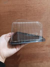 Gambar Mika Cake Segitiga / Mika Kue Potong / CT Segitiga Kecil Isi 50pcs dari Pulau Plastik undefined 2 Tokopedia