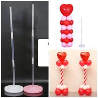 Gambar Standing Tiang Dekorasi Balon Foil dan Latex 90cm / Tiang Balon Dekor dari my own party undefined 2 Tokopedia