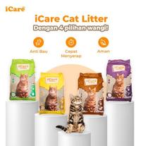 Gambar ICare Premium Cat Litter Gumpal Wangi 5L - Pasir Gumpal Kucing dari Pet Avenue ID undefined 1 Tokopedia
