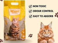Gambar ICare Premium Cat Litter Gumpal Wangi 5L - Pasir Gumpal Kucing dari Pet Avenue ID undefined 4 Tokopedia