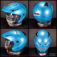 Gambar HELM INK TOPI CX22 CX 22 SPORT ORIGINAL Solid ICE BLUE - M dari Crows Hobby Ultimate undefined 3 Tokopedia