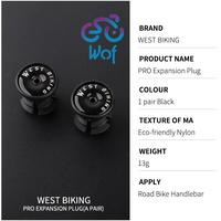 Gambar WEST BIKING 056 YP0804056 2pcs Tutup Pegangan Stang Sepeda Balap Gunung Ujung Stang Anti Slip Bicycle MTB Road Bike 1 Pair Dropbar Plug Bar End Cap Lightweight Handlebar Grips Stoppers dari Wof Wheel of Fortune Official undefined 3 Tokopedia