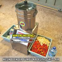 Gambar Mesin Blender Bumbu Bawang Cabe Sambal 5kg Mesin Giling Bumbu Basah dari SUMBER MAKMUR MEKANIK 01 undefined 1 Tokopedia