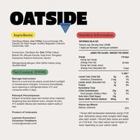 Gambar OATSIDE Mini Straw Oat Milk Chocolate 200ml (6pcs) (Kemasan dengan Sedotan) | Susu Oat Rasa Cokelat dari OATSIDE ID undefined 4 Tokopedia