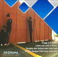 Gambar Pagar barikade gubengan event acara pesta / Pager pembatas semi permanen gubeng dari Deorama ID undefined 2 Tokopedia