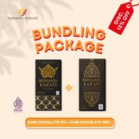 Gambar Bundling Dark Chocolate 100% 70gr + Dark Chocolate 70% 70gr dari Minang Kakao undefined 1 Tokopedia