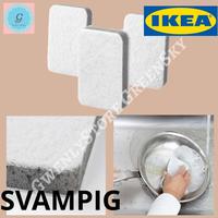 Gambar Set 3 Spon busa spon cuci piring lembut panci teflon awet anti lecet - satuan dari GREEN.SKY undefined 1 Tokopedia