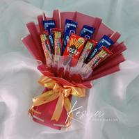 Gambar buket snack bouquet wisuda hadiah ulang murah simple menarik unik dari kesya.handmade undefined 2 Tokopedia