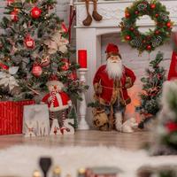 Gambar Hiasan Krans Natal Pajangan Dekorasi Ornament Gantungan Pintu 40cm - Red Vintage dari Yeraya Toko Rohani undefined 4 Tokopedia