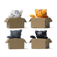 Gambar kucing kardus gantungan kunci pajangan lucu cat box keychain - black bath, pajangan dari Sachiko closet undefined 4 Tokopedia