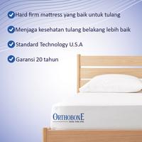 Gambar ORTHOBONE - KASUR KESEHATAN (ORTHOPEDIC MATRESS UK.120X200X15 CM) - Putih dari Orthobone.id undefined 3 Tokopedia
