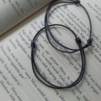 Gambar gelang tali korea gelang persahabatan Hitam 1.5 mm - Hitam, Satu Ukuran dari Control V undefined 4 Tokopedia