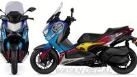 Gambar DECAL XMAX NEW MOTO GP dari wayan decal undefined 1 Tokopedia