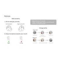 Gambar QCY T17S TWS APTX Earphone Wireless Headset Earbuds Bluetooth T17 T20 - Grey dari Tech Cube Store undefined 5 Tokopedia