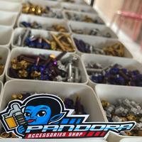 Gambar Mur Probolt 10 12 14 - gold, mur 10 dari Pandora_AccessoriesShop undefined 1 Tokopedia