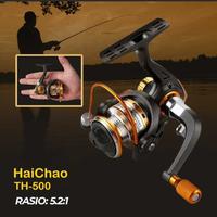 Gambar POWER Reel Pancing Mini Full Metal Spinning Fishing Reel 4.3:1 MN100 - MN100 dari Oleng-Fishing undefined 5 Tokopedia