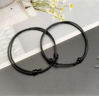 Gambar gelang tali korea gelang persahabatan Hitam 1.5 mm - Hitam, Satu Ukuran dari Control V undefined 1 Tokopedia