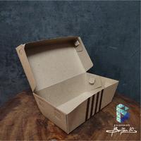 Gambar Paper Lunch Box Kraft Motif / Kotak nasi ukuran L / Kotak Makan Kertas dari Plastik Opp Berlian 90 undefined 4 Tokopedia