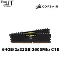 Gambar Corsair Vengeance LPX Ram 64GB (2 x 32GB) DDR4 3600 MHz PC/Komputer dari Super Laris IT undefined 1 Tokopedia