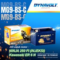 Gambar DYNAVOLT MG9-BS-C.Aki Kawasaki Ninja 250 Injeksi,ER6N. CCA Tinggi dari CENTRO MOTOR_NEW undefined 1 Tokopedia