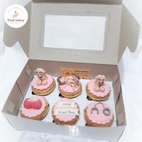 Gambar bridal shower cupcake custom dari KISAH BAKERY undefined 3 Tokopedia