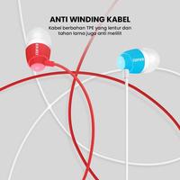 Gambar Edifier Earphone H210 - FS - Hitam dari Edifier Indonesia undefined 2 Tokopedia