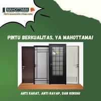 Gambar Pintu Aluminium Rumah Utama Minimalis 174 x 215 Bisa Custom - MAS60 - Dark Gray, Kanan dari Mahottama Official Store undefined 3 Tokopedia