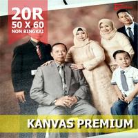 Gambar Cetak Photo Foto 20R 50x60cm Kanvas Canvas - KanvasGlossy, Bingkai dari Photokini undefined 3 Tokopedia