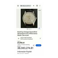 Gambar jam tangan vintage langka circa 50s dari Helios Malang undefined 4 Tokopedia