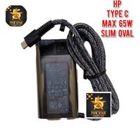 Gambar Adaptor Charger Laptop HP Pavilion Plus 14 14-eh1014TX 14-EH0032TX 65W dari FIVE STAR COMP undefined 2 Tokopedia