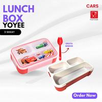 Gambar Lunchbox sekat anti Tumpah Bocor / Kotak Makan Bekal bento anak lunch - motif cowo, kotak bekal dari ditababyshop undefined 4 Tokopedia