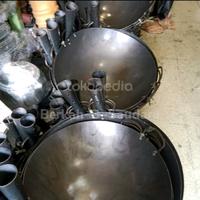 Gambar kuali gagang wajan nasi goreng plat baja diameter 40 cm - 40 dari Berkah 4 Saudara undefined 3 Tokopedia