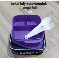 Gambar Original Tupperware Bekal Loly + Tas - Tosca tas hitam dari iced shop12 undefined 1 Tokopedia