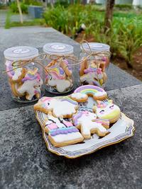 Gambar Cookies karakter dino frozen animal kukis unicorn cookies - Unicorn dari Gaby Bella Florist undefined 4 Tokopedia