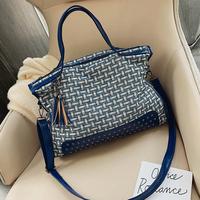 Gambar GUDANG TAS - Tas tote besar wanita import tas kulit selempang rajut - Biru dari TOKO CANTIK BERSAMA_NEW undefined 5 Tokopedia
